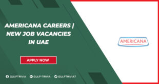 Americana Careers in Dubai, UAE | Food & Beverage Industry