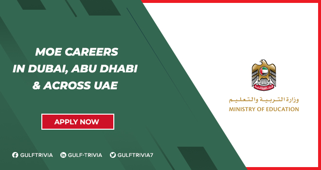 MOE Careers: Ministry of Education Job Vacancies in the UAE