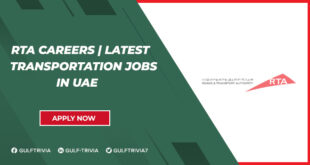 RTA Careers | Roads and Transport Authority Jobs in Dubai, UAE